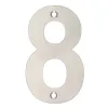 Zoo Hardware Numerals - Satin Stainless