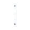 Zoo Hardware Spare Acc Pk for UK Sash Locks - contains Forend, Strike and Fixing Screws - Stainless Steel