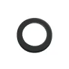 Zoo Hardware Spare round rose (turn & release) - Oscuro Matt Black