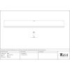 Black 1.5m Curtain Pole