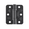 Zoo Hardware Grade 11 Ball Bearing Hinge Stainless Steel Radius - Grade 201 -76 x 67 x 2.5mm - Matt Black