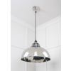 Hammered Nickel Harborne Pendant