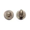 Zoo Hardware Turn & release on round rose - Florentine Bronze