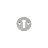Zoo Hardware Std. Key Profile Victorian Escutcheon 32mm dia. - Satin Chrome