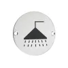 Zoo Hardware Shower - 76mm dia - Stainless Steel