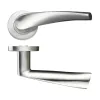 Zoo Hardware 19mm Curved Lever - Push On Rose - 52mm Dia - Grade 201 - Stainless Steel