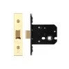 Zoo Hardware Flat latch - 76mm C/W PVD Forend and Strike