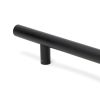 Matt Black SS (316) 1.5m T Bar Handle Secret Fix 32mm Ø