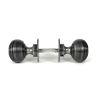 Pewter Heavy Beehive Mortice/Rim Knob Set