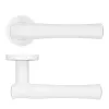 Zoo Hardware Aldo Lever On Round Rose - White