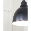 White Gloss Brindley Pendant in Elan Black