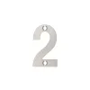 Zoo Hardware Numerals - 50mm - Polished Stainless