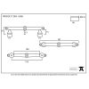 Aged Brass Regency Pull Handle - Medium