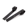 100kg Black Sliding Door Hardware Kit (2m Track)