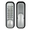 Eclipse 70253 - ED20 Easy Code Change Push Button Digital Lock - Satin Chrome