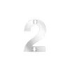 Zoo Hardware Numerals - 50mm - Stainless Steel