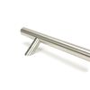 Satin Marine SS (316) 0.6m Offset T Bar Handle Bolt Fix 32mm Ø