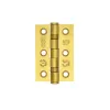 Zoo Hardware Stainless Steel Door Hinge UKCA/CE - Favo Satin Brass