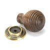 Rosewood and AB Beehive Cabinet Knob 38mm