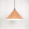 White Gloss Hockley Pendant in Copper