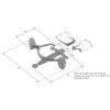 Thumb Latch - Flat Black