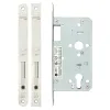 Zoo Hardware Din euro deadlock - backset 60mm - Satin Stainless