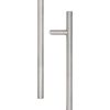 Stainless Steel Cranked Pull Handles 600x32mm Satin Stainless Steel - By Frelan Hardware - JSS519A
