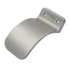 Zoo Hardware Hands Free Pull Face Fixed - Casted Body Plain - Sat.St.Steel - Stainless Steel