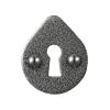 Oval Uncovered Escutcheon - Forged Steel