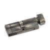 Pewter 40/40 5pin Euro Cylinder/Thumbturn