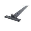 Beeswax 15" Penny End T Hinge (pair)