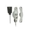 Jedo Narrow Locking Fitch Fasteners 65mm Satin Chrome - By Frelan Hardware - JV89LSC