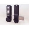 Borg BL2605 MG Pro ECP - Easicode Pro, Marine Grade Hex Knob Keypad, Inside Rim-Fixed Deadbolt, MG Pro (Black) Finish
