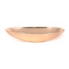 Smooth Copper Oval Sink