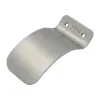 Zoo Hardware Hands Free Pull Face Fixed Side - Pressed Body Sat. St. Steel - Stainless Steel