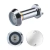 Zoo Hardware Door Viewer with Glass Lens - Polished Chrome