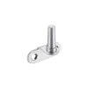 Zoo Hardware Flush Fitting Pins For Casement Stay (pack of 2) - Satin Chrome