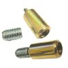 Jedo Locking Sash Stop Polished Brass - By Frelan Hardware - JV4201PB