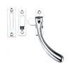 Zoo Hardware Bulb End Casement Fastener - Offset Version - Polished Chrome