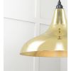 Smooth Brass Frankley Pendant