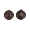 Zoo Hardware Turn & release on round rose - Etna Bronze
